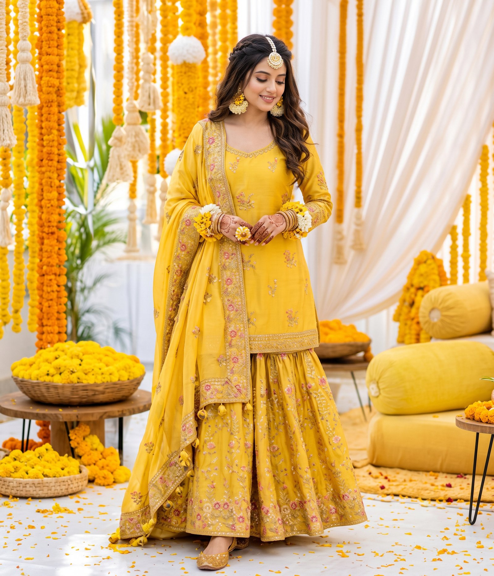 Yellow Kurta