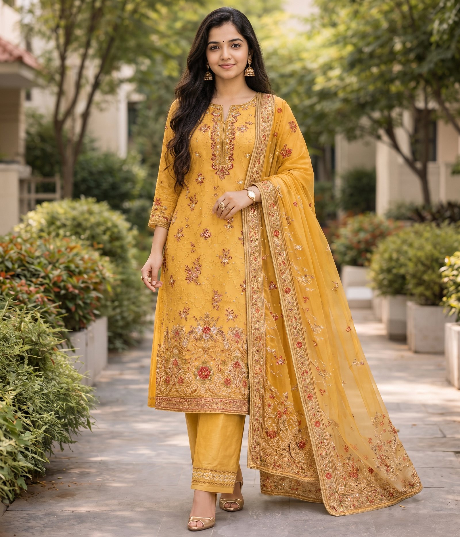 Yellow Kurta