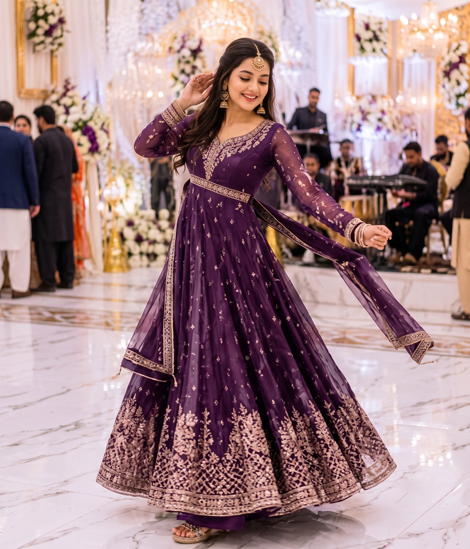 Violet Lehenga