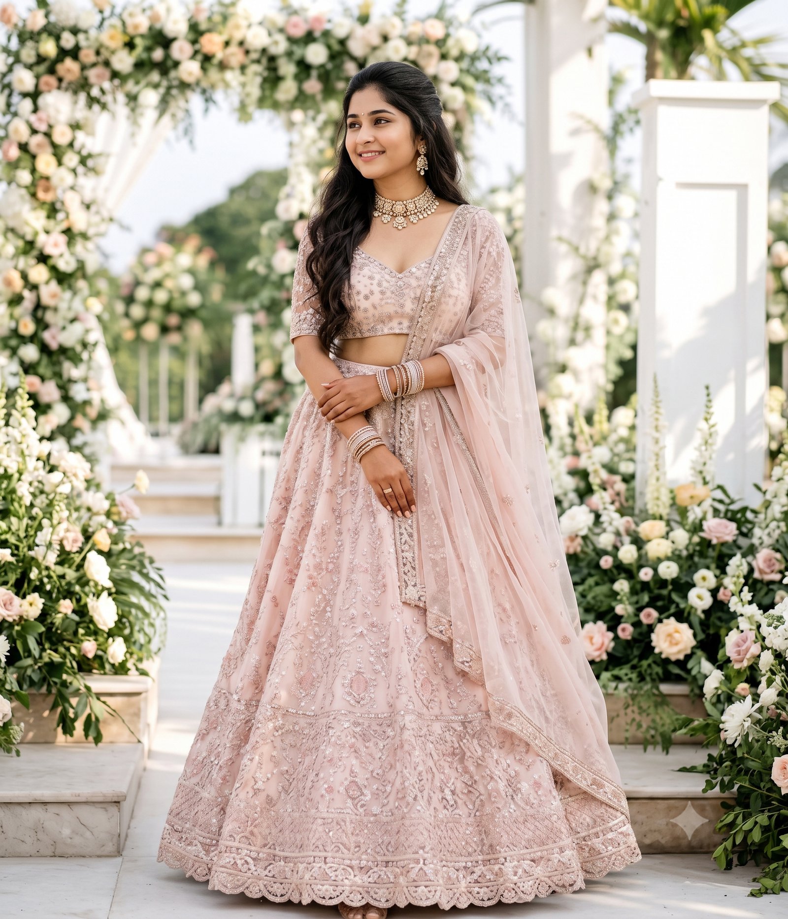 Light Pink Lehenga