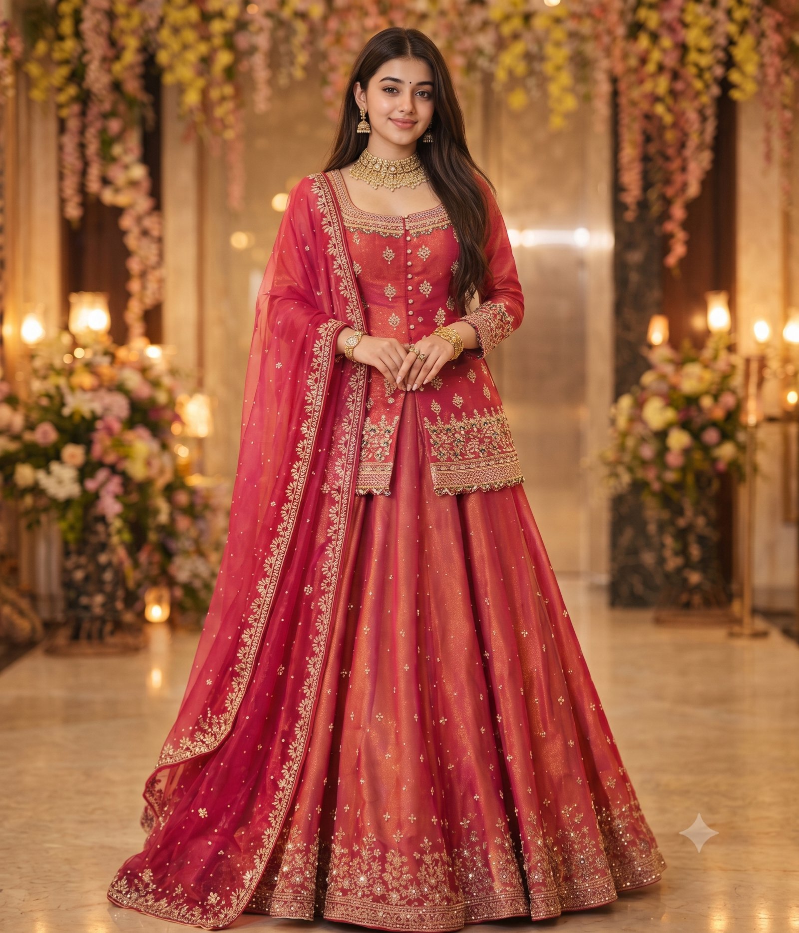 Pink Lehenga